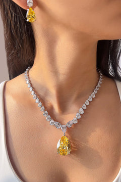 Andie Yellow Pendant Set