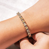 Pulsera de tenis Zinnara rosa
