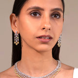 Mirabelle Sapphire Yellow Necklace Set