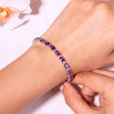 Camilia Purple Tennis Bracelet