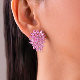 Corelle Pink Stud Earrings