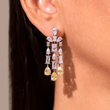 Mirabelle Sapphire Yellow Necklace Set