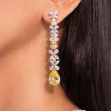 Susan Sapphire Yellow Necklace Set