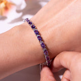 Camilia Purple Tennis Bracelet