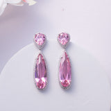 Mireya Pink Drop Earrings