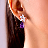 Andie Purple Pendant Set