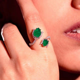 Amaya Emerald Green Ring