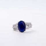 Eleonore Sapphire Blue Ring