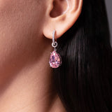 Amelie Pink Mini Drop Earrings