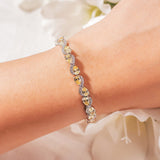 Tennisarmband Zinnara Rosa