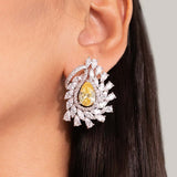 Lara Sapphire Yellow Necklace Set