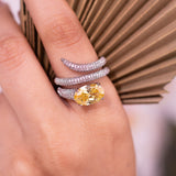 Noira Sapphire Yellow Ring