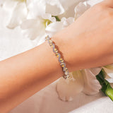 Tennisarmband Zinnara Rosa
