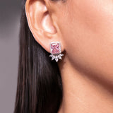 Raya Pink Stud Earrings