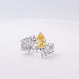 Aveline Sapphire Yellow Ring