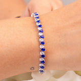 Evania Sapphire Blue Bracelet