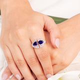 Liora Sapphire Blue Ring