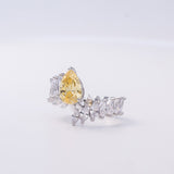 Aveline Sapphire Yellow Ring