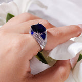 Martinne Sapphire Blue Ring