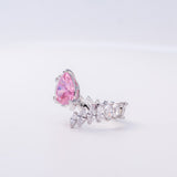 Aveline Sapphire Pink Ring