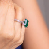 Regalia Emerald Green Ring