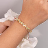 Edena Sapphire Yellow Tennis Bracelet