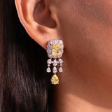 Avery Sapphire Yellow Choker Set