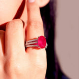 Eleonore Ruy Red Ring