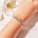 Helena Yellow Sapphire Tennis Bracelet