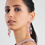 Zenith Enamel Earrings