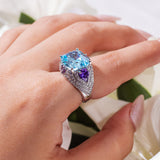 Martinne Aqua Blue Ring