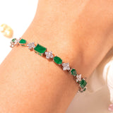 Kayla Green Tennis Bracelet