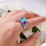 Martinne Aqua Blue Ring