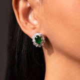 Inara Emerald Green Earrings