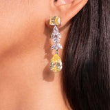 Nora Sapphire Yellow Necklace Set