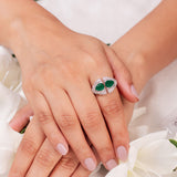 Liora Emerald Green Ring