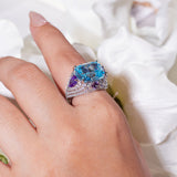 Martinne Aqua Blue Ring