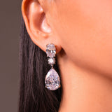 Calira Crystal Drop Earrings