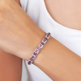 Novara Plum Tennis Bracelet