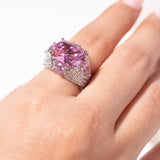 Azmira Sapphire Pink Ring