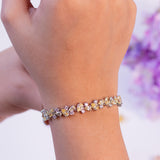 Zinnara Sapphire Yellow Tennis Bracelet