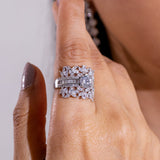 Rebekah Crystal Diamante Ring