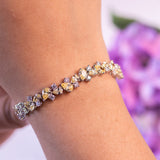 Zinnara Sapphire Yellow Tennis Bracelet