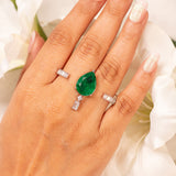 Aviora Emerald Green Ring