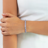 Viona Lavendar Tennis Bracelet