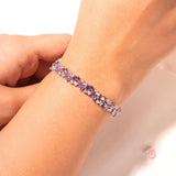 Zoreia Purple Tennis Bracelet