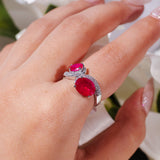 Evan Ruby Red Ring