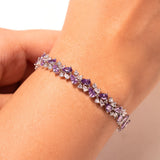 Zoreia Purple Tennis Bracelet