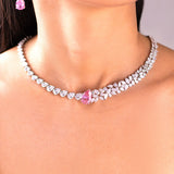 Helena Pink Necklace Set