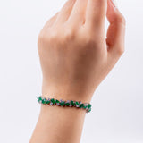 Zinnara Emerald Green Tennis Bracelet